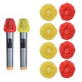 thumbnail image 1 of Couvercle de Microphone Non Tissé, Couvercle de Protection de Microphone Sanitaire Pratique 100 Pièces pour les Universités pour les Terrains de Camping, 1 of 8