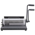 thumbnail image 1 of Manual Wire Binding Machine 34 Holes Metal Spiral Wire Spool Binding Machine A4 Binder Puncher Machine 1pc ,Wear Resistant, 1 of 6