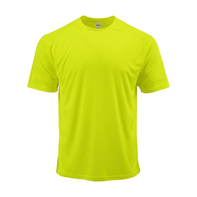 Islander Performance T-Shirt, L, Safety Green
