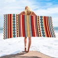 thumbnail image 1 of Microfiber Lightweight Beach Towel Sand Free Quick Dry Absorbent Compact Towels for Swimming Pool Camping Beach Accessories Large Easy Pack Travel Things for Vacation Essentials Gift Adult(B), 1 of 8