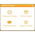 thumbnail image 4 of Mini Donut Maker Machine for Holiday, Electric NonStick Makes 7 Small Doughnuts Mini Doughnut Maker Pancake Maker for Breakfast, Snacks, Desserts More, 4 of 7
