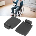 thumbnail image 3 of Wheelchair Footrest, Elevating Legs Nylon Wheelchair Foot Pedal Sturdy 2pcs  For Replacement, 3 of 8