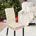 thumbnail image 4 of Christmas Dining Chair Covers Chair Back Covers Removable Washable Chair Protectors For Christmas Home Kitchen, 4 of 6