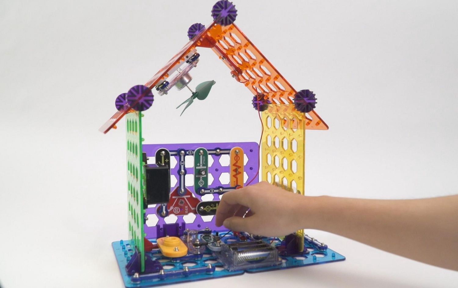 Snap Circuits® Science STEM Electronics MyHome Set (SCMYH7FR) Plus de 30 projets !