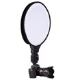 thumbnail image 1 of Herwey Mini Portable Round Beauty Dish Speedlite Flash Diffuser Softbox for , Flash Diffuser, Beauty Dish, 1 of 6