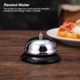 thumbnail image 4 of Call Bell, Stainless Steel Dinner Call Bell Desk Service Bell for Hotels, Schools, Restaurants, Reception Areas, Hospitals, Customer Service, 4 of 5