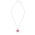 thumbnail image 1 of SIfdSeng Full Diamond Snowflake Necklace Creative Christmas Gift Pendant Necklace, 1 of 9