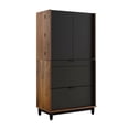 thumbnail image 1 of Sauder La Collection Harvey Park Armoire d'ordinateur, Finition Grand Walnut, 430053, 1 of 9