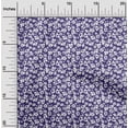 thumbnail image 2 of oneOone Cotton Flex Purple Fabric Floral Sewing Craft Projects Fabric Prints By Yard 40 Inch Wide, 2 of 4