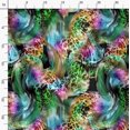 thumbnail image 3 of Soimoi Cotton Poplin Fabric Leopard Animal Skin Print Fabric by The Yard 56 Inch Wide, 3 of 6