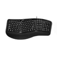 thumbnail image 1 of Adesso Desktop Ergonomic Keyboard, Black, 1 of 5