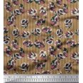 thumbnail image 1 of Soimoi Poly Georgette Fabric Stripe & Floral Artistic Print Sewing Fabric Yard 52 Inch Wide, 1 of 3