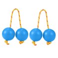 thumbnail image 1 of RKSTN Percussion Instruments Rhythm Ball Fingertip Drum Ball Percussion Instrument Rhythm Sand Ball Double Ball Sand Hammer African Drum Instrument Accessories Blue Office Supplies, 1 of 2