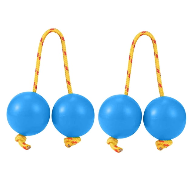 RKSTN Percussion Instruments Rhythm Ball Fingertip Drum Ball Percussion Instrument Rhythm Sand Ball Double Ball Sand Hammer African Drum Instrument Accessories Blue Office Supplies