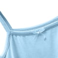 thumbnail image 4 of Plebaso Kids Girls Sleeveless T-Shirt Solid Color Spaghetti Strap Top Tee Baby Summer Clothes, 4 of 6