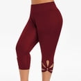 thumbnail image 1 of DPTALR Women's Comfortable Cropped Leisure Time Pants Sweatpants Yoga Pants, 1 of 9