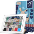 thumbnail image 1 of DuraSafe Cases For iPad PRO 12.9 - 2 Gen Slimline Series Lightweight Protective Cover with Dual Angle Stand & Clear PC Back Shell - Puppy Friend, 1 of 4