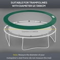 thumbnail image 2 of Φ8ft Trampoline Vert Ressort de sécurité Remplacement Gym Bounce Jump Cover Mousse EPE, 2 of 9