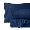 thumbnail image 1 of Ivy Union Microfiber Sheet Set - Breathable - Deep Pocket, Queen, Dark Blue, 1 of 6
