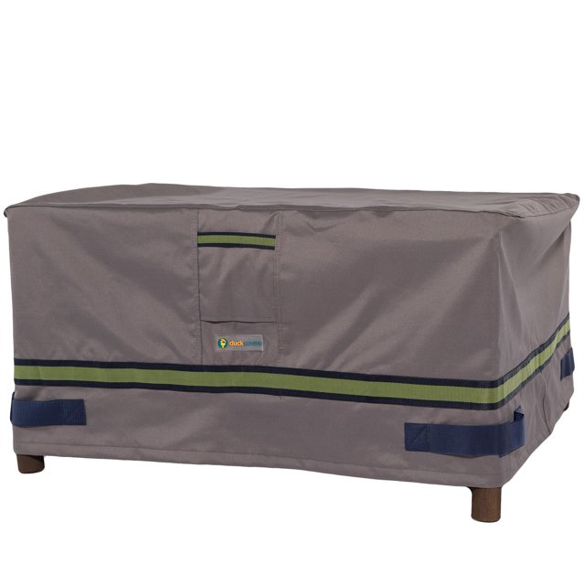 Duck Covers Soteria RainProof 40" Housse de table d'appoint/ ottoman Rectangulaire