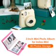 thumbnail image 2 of 96 Pockets Mini Polaroid Photo Album for Fujifilm Instax Mini Film (Pink), 2 of 9
