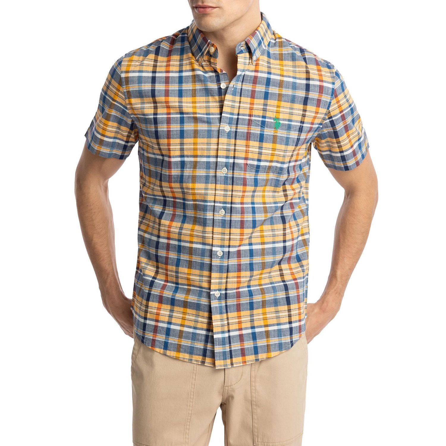 U.S. Polo Assn. Men's Short Sleeve Button Down