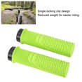 thumbnail image 3 of Bike Handlebar Grips Hard Wearing Single Lock On Antislip Increase Riding Safety Soft Resin for Various Bikes, 3 of 7