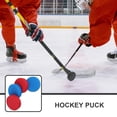 thumbnail image 3 of HONITANO 4pcs Ice Hockey Ball PVC Round Blue Training Equipment for Players, 3 of 7