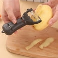 thumbnail image 2 of Kitchen Teal Utensils Mixing Fork for Mixing Batter Ceramic Grater Brush Stainless Steel Potato And Masher Clips Set Color Handle Paring Scraper Multifunctional Fruit Household Scraping, 2 of 4