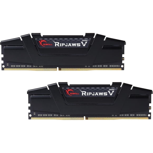 G.SKILL Ripjaws V Series 16GB (2 x 8GB) 288-Pin PC RAM DDR4 3600 (PC4 28800) Desktop Memory Model F4-3600C18D-16GVK