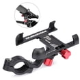 thumbnail image 1 of PROMEND 360° Rotatable Aluminum Alloy Bike Phone Mount for 25-31.8mm Handlebars, Fits 2.2-3.7in Phones, Durable & Scratch-Resistant (Black), 1 of 6