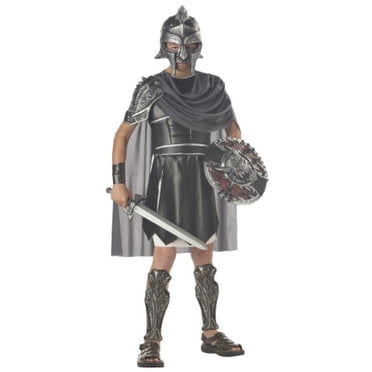 California Costumes Boys Gladiator Child Costume, Black/Silver, X-Large