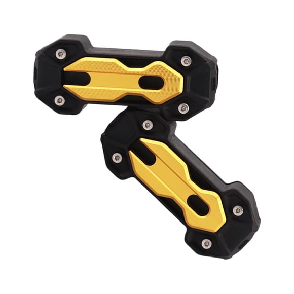 fastboy Durable And Stylish Motorcycle 22MM-25mm Bumper Crash Bar Protector Makes Statement Easy To Install gold 1Set
