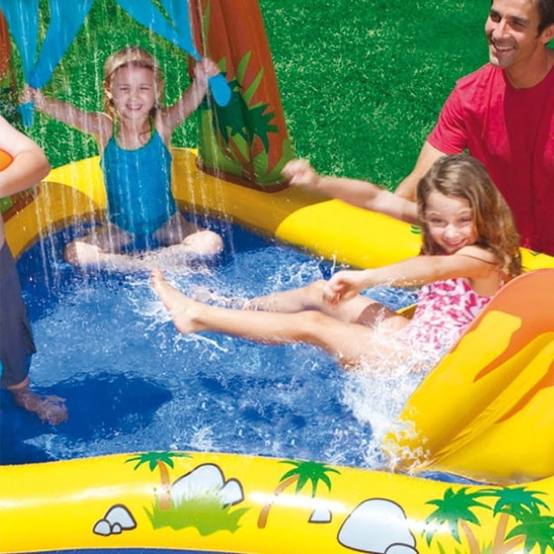 Couche de bain lavable Carreaux orange 0-3 ans