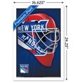thumbnail image 2 of NHL New York Rangers - Mask 16 Wall Poster, 22.375" x 34", 2 of 4