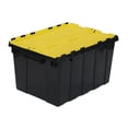 thumbnail image 4 of Bac à couvercle rabattable RAMTUFF Noir et jaune 45L, 4 of 5