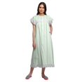 thumbnail image 1 of Moomaya Chemise de Nuit d'Allaitement à Col Rond Imprimée pour Femmes en Coton, 1 of 6