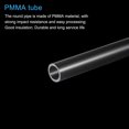 thumbnail image 4 of Unique Bargains Tuyau Acrylique Transparent Rigide Tube Rond 16mm ID 22mm OD 6 Pouces pour Lampes et Lanternes Système de Refroidissement par Eau, 4 of 6