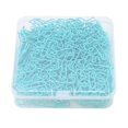 thumbnail image 1 of Clip de Papier Petit Ours, Clips de Note de Fichier Multifonction Léger 160pcs Bleu pour la Classification des Fichiers, 1 of 8