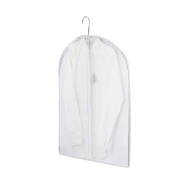 TopLLC Kitchen Organization Clear Garment Bags For Hanging Clothes Clothes Covers Protecting Full Zipper Suit Bags Garment Cover For Closet And Cloth Storage Protector Cover