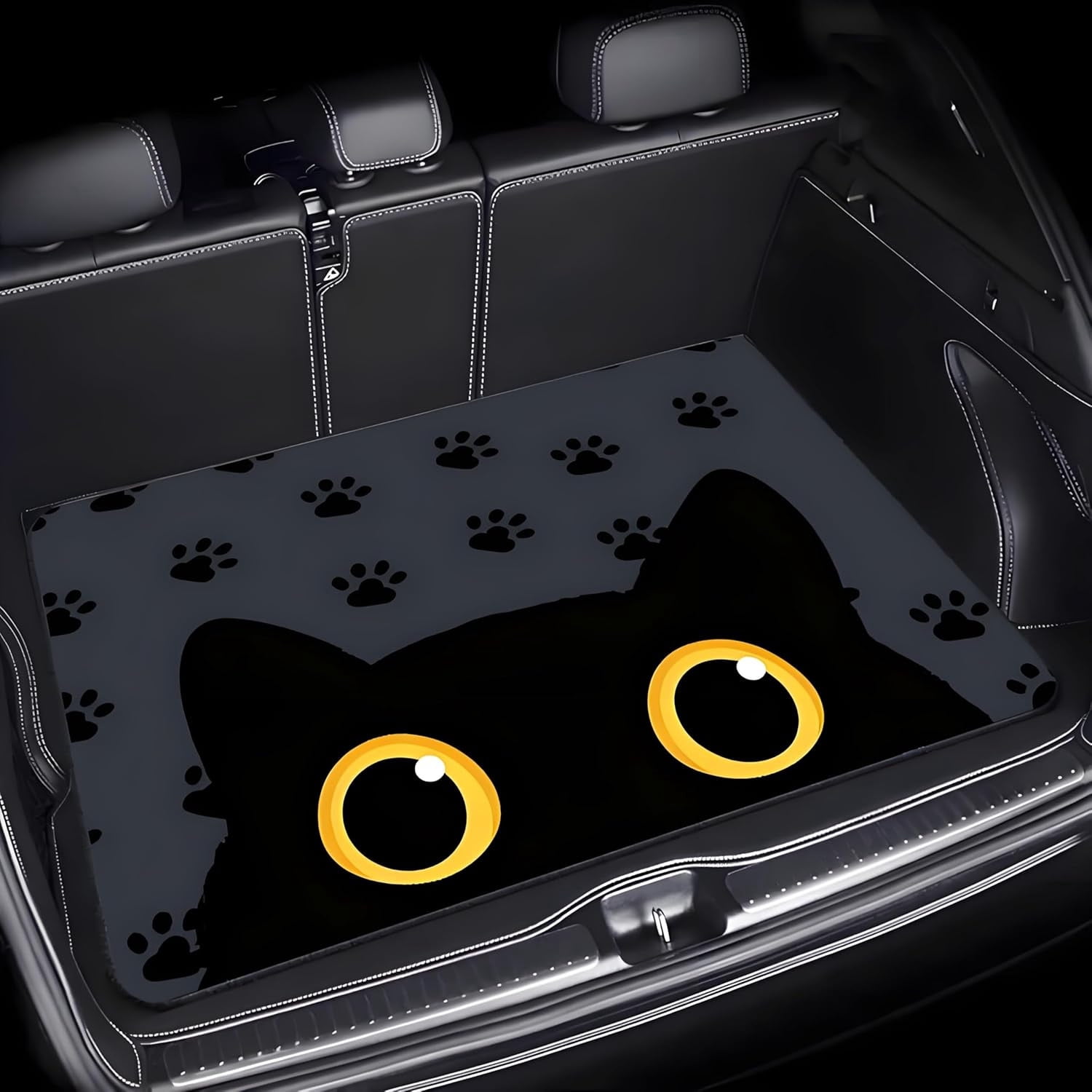 EGNMCR Tools&Home Improvement The Trunk Of The Car Is Fully Covered With Cushions floor mats