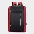 thumbnail image 2 of Cagogo Laptop Backpack, Business Slim Laptop Bag with USB Charging Port for Men Women, Water Resistant 16 Inch Computer Backpack, Durable Travel Backpack for College Study Work Office Commute, 2 of 5