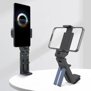 ZZkhGO Universal Airplane Phone Holder, 360 Rotation Spring Grip Tray Table Mount, Travel Phone Stand for Seat Back Desk