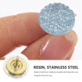 thumbnail image 2 of LNGOOR Cork Board Accessories 15Pcs Rhinestone Push Round Head Board  Candy Push Pin Replaceable Thumb Tacks for Board Bulletin Board Office Board Accessories Cork Board Accessories, 2 of 6