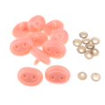 thumbnail image 2 of Esquirla 10 Pieces Pig Mini Noses with Washer Children DIY Making Accessories 26X34mm, 2 of 6