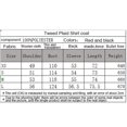 thumbnail image 2 of Women Long Sleeve Loose Spring Fall Shirts Coat Girl Plaid Wool Buttons With Pockets Jacket Dark Green L, 2 of 9