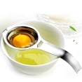 thumbnail image 4 of Binwennn Baking Pans Set Glass Stainless Steel Egg Yolk White Separator Cooking Tool Kitchen Gadget Silver, 4 of 7