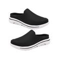 thumbnail image 1 of pitrice 1 Paire de Sandales pour Femmes Style Décontracté Portable en Maille Respirante Design Simple Noir Blanc Taille 40, 1 of 9