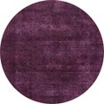thumbnail image 1 of Ahgly Company Tapis d'Intérieur Ronds Abstraits Prune Violet Abstraits pour Aire, 3 Pieds Rond, 1 of 6
