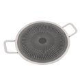 thumbnail image 1 of Korean Traditional BBQ Grill Pan, Non Stick Stainless Steel, Fast Heat Conduction, Indoor Outdoor Cookware Compatible with All Heat Sources, 1 of 7